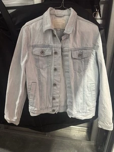 Jean Jacket Size S Boys And Girls. Varsity Letterman Denim - Picture 1 of 5