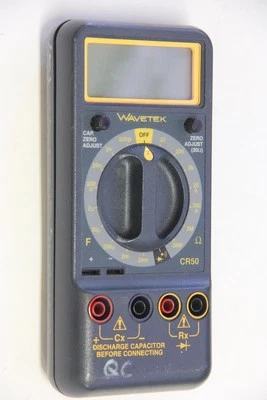 Medidor de capacitancia y resistencia de rango completo WAVETEK CR50 Foto 1 de 2