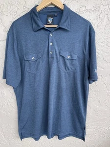 Kuhl Island Poloshirt Herren XL Blau Kurzarm Outdoor Wandern. - Bild 1 von 11