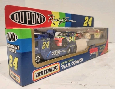 1993 #24 Jeff Gordon Dupont Racing Rookie of the Year Team Convoy 1:64  - Image 1 of 4