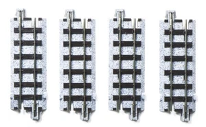 KATO Narrow gauge Unitrack Straight wire track 62mm 4pcs 52-140 - Imagen 1 de 2