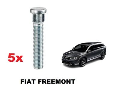 5 colonnette prigionieri Fiat freemont M12X1,5 per RUOTA ruote 345 2.0 jtd da 19 - Immagine 1 di 3
