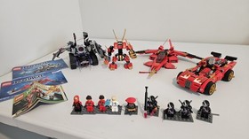 Lego Ninjago 2014 Lot of 4, 70721, 70726, 70500 70727,  95% complete