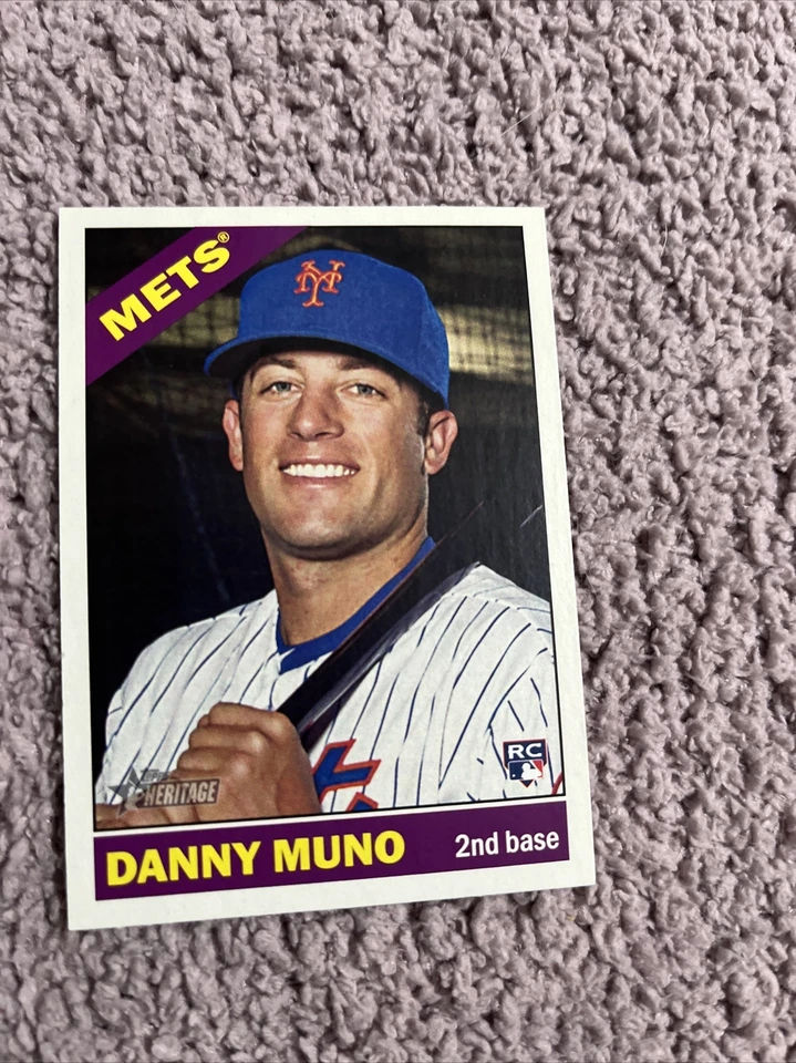 2015 Topps Heritage High Number #557 Danny Muno New York Mets Rookie - Image 1 of 1