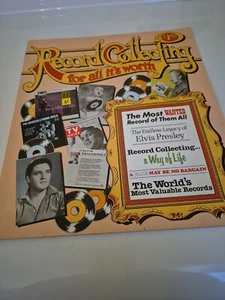 1st ED. RECORD COLLECTORS PRICE GUIDE MAGAZINE RECORD COLLECTING FOR ALL ITS WOR - Picture 1 of 9