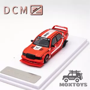 Modellino auto pressofuso rosso DCM 1:64 190E - Foto 1 di 5