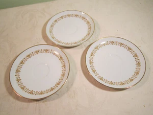 Menge 3 Sheffield Fine China Imperial Gold Untertassen Teller 504 - Japan - Bild 1 von 6