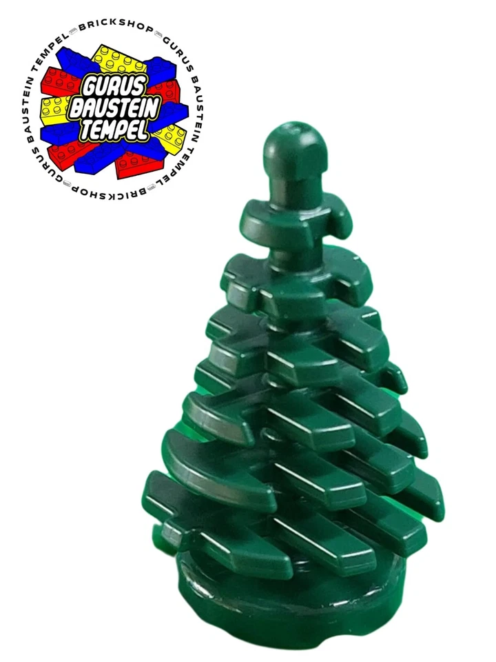 LEGO Baum 2435 kleine Tanne dark green Tree Pine Pflanze Plant City Creator NEU