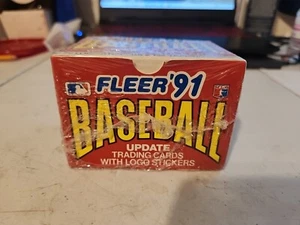 1991 FLEER BASEBALL UPDATE CARD SET - 132 CARDS and 20 Stickers..NEW ! - Picture 1 of 2
