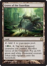 Grove of the Guardian - Foil ~ Moderately Played Return to Ravnica MTG Magic Ult