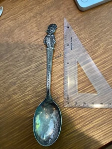 SILVERPLATE VINTAGE WOODY WOODPECKER CHILDS SPOON WLP OLD COMPANY PLATE - Picture 1 of 3