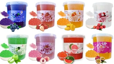 Bubbletea Popping Boba-bubble tea perlen - 3kg XXL - Partys - Bild 1 von 4