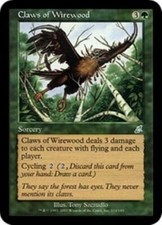 4 Claws of Wirewood - LP - Scourge - mtg - 4x x4