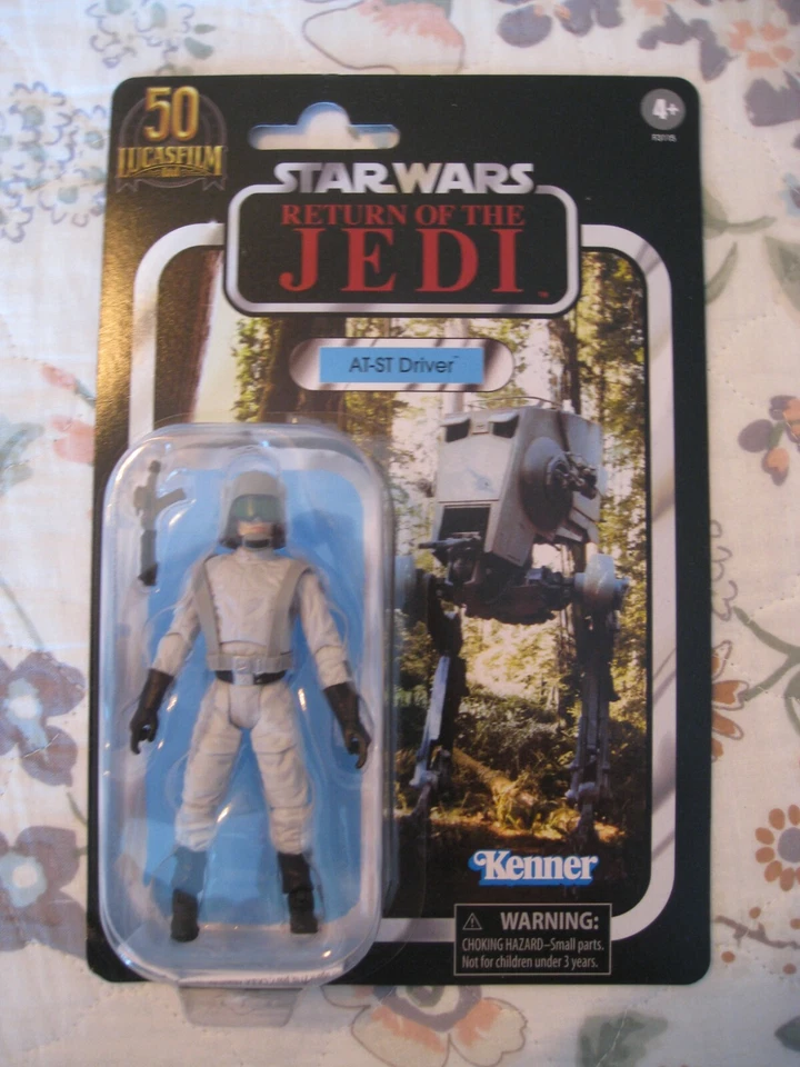 2021 Hasbro Star Wars Return of the Jedi AT-ST Driver 50 Lucasfilm Ltd VC192