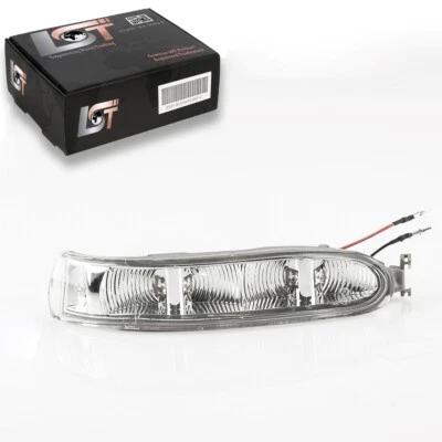 Freccia LED specchio retrovisore esterno trasparente destro per Mercedes SL R230 01-03 - Immagine 1 di 4