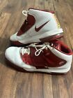 Nike James Lebron Soldier IV Red/White Basketball Shoes Mid Top Men’s Size 15