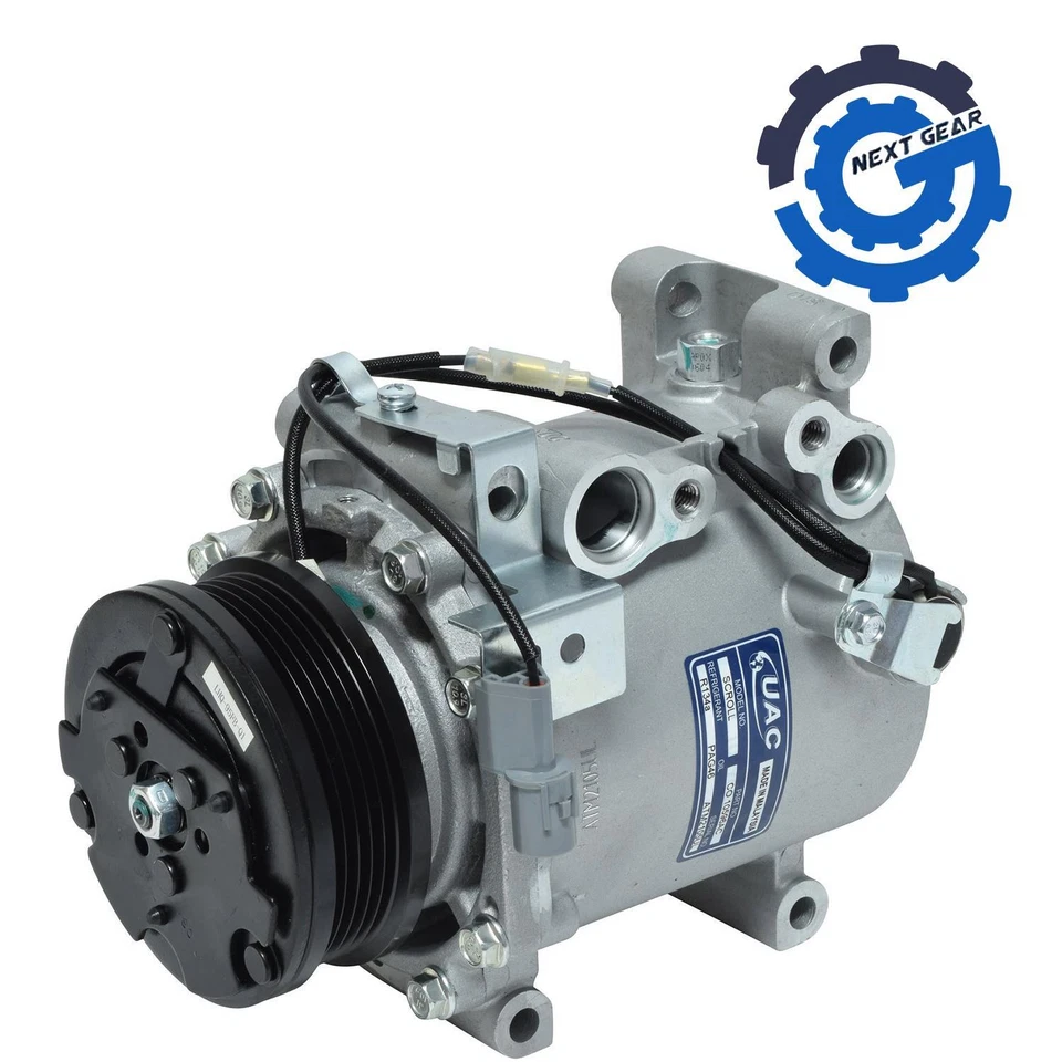New UAC A/C Compressor for 2000-07 Chrysler Sebring Mitsubishi Lancer CO10596AC - Image 1 of 1