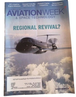 Aviation Week Magazine May 17-30 2021 Regional Revival Finland Covid-19 Changes - Image 1 of 4