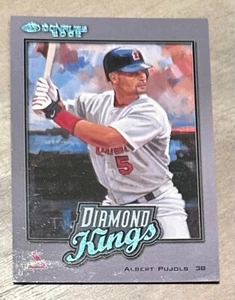 2002 Donruss Diamond Kings Insert ALBERT PUJOLS #DK-17 #d 0455/2500 NM/M - Picture 1 of 2