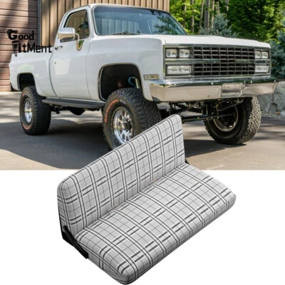 For Chevrolet C/K 10/20 61-1986 Full Size Pickup Bench Saddle Blanket Seat Cover Foto 1 de 4