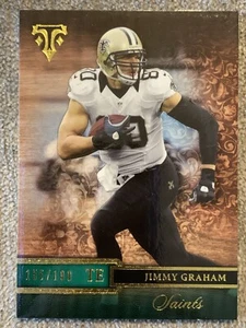 2014 Topps Triple Threads Emerald #30 Jimmy Graham Saints /199 - Picture 1 of 1