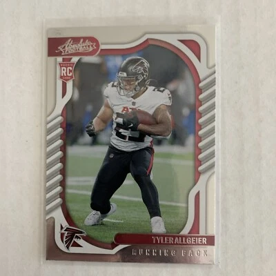 2022 Panini Absolute - Rookies #198 Tyler Allgeier (RC) - Image 1 of 2