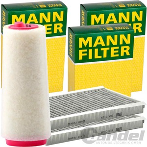 MAN FILTER INSPECTION PACKAGE suitable for BMW 5 Series E60 E61 520d 150+163 hp