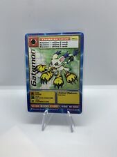 VINTAGE RARE GOLD NAME Gatomon Bo-77 Digimon Trading Card Game Champion
