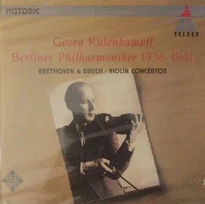 Beethoven Bruch Georg Kulenkampff Berlin Philharmonic 1936-1941 Teldec PROMO CD - Picture 1 of 2