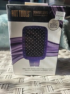 HOT TOOLS Signature Series Cabezal de Repuesto de Paleta Seca Recta Desmontable (Nuevo) Foto 1 de 4