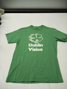 Aeropostale Dublin Vision St. Patrick’s Day Shamrock Green T-Shirt Small - Picture 1 of 5