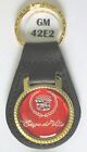 Red Coupe De Ville 42E2 Leather Gold Tone Key Ring 1949 1950 1951 1952 1953 1954