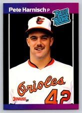 1989 Donruss Baseball Card #44 Pete Harnisch