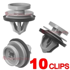 Lower Door Moulding Clips some Land Rover Defender Range Rover Evoque Grey x 10 - Picture 1 of 8