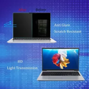 Anti Blue Light Anti Glare Screen Protector for 13.3" HP/Dell/Sony/Asus/ 2 Pack - Picture 1 of 6