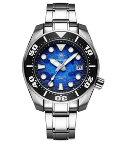 Addiesdive AD2102 Diver Save the Ocean Automatikwerk Seiko NH35 Uhr Taucher - Bild 1 von 3