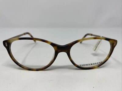 Marco de gafas de borde completo de plástico Lucky Brand D211 TORTOISE 52-16-135/D23 Foto 1 de 4