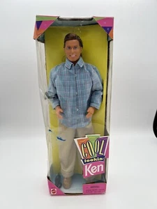 Vintage 1998 Cool Lookin' Ken Doll-New in Box-Sunglasses & Phone are loose - Picture 1 of 8