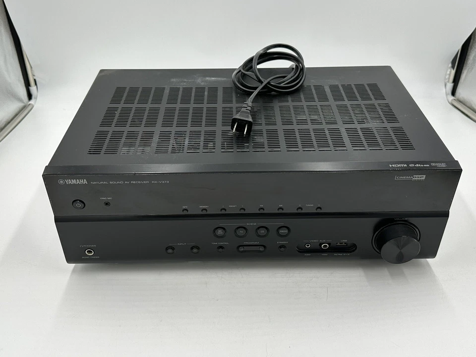 Yamaha RX-V373 AV HDMI Receiver 5.1 Ch Surround Sound System AM FM Stereo Tested - Image 1 of 4