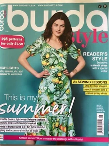 SEE PHOTOS Burda Style Sewing Magazine 6/2021 - 198 Patterns - This is My Summer - Picture 1 of 3