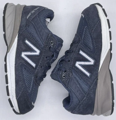 New Balance 990v5 Toddler Navy IC990NV5 Sz 7.5 M NWOB 990 Suede Running Classic - Image 1 of 4
