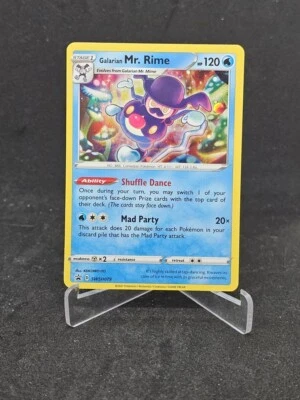 Pokemon Card Galarian Mr. Rime SWSH079 Sword & Shield Promo - Image 1 of 2