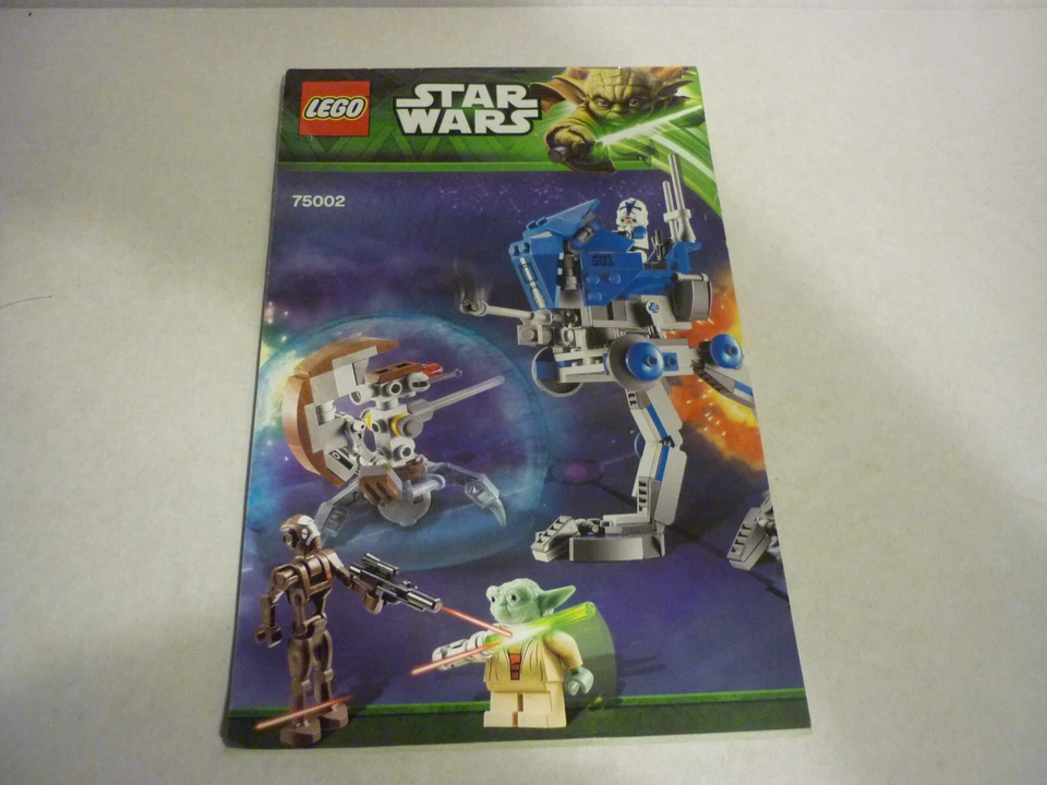 Lego Star Wars 75002 NOTICE SEULE 2013 VOIR DESCRIPTION - Photo 1/1