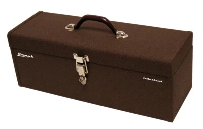 HOMAK 20" Tool Tote Steel Toolbox BW00252200 Steel Toolbox 20" x 7.8" x 7.2" - Image 1 of 2