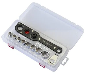 ANEX No. AOA-19S2 Offset Adapter Socket Set Free Ship w/Tracking# New from Japan - Picture 1 of 3