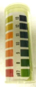 MICRO ESSENTIAL LAB pH JUMBO VIALS 0 to 13 SPECTRAL PAPER TEST STRIPS #4855 New - Picture 1 of 2