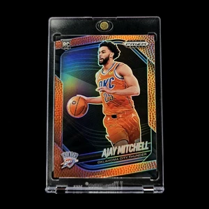 AJ Mitchell Rookie Card Basketball Prizms #/225 SP RC 2024-25 Prizm Black - #133 - Bild 1 von 3