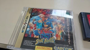 X-Men vs Street Fighter w/ 4MB RAM Cart -- Sega Saturn - Japan | US Seller - Picture 1 of 4