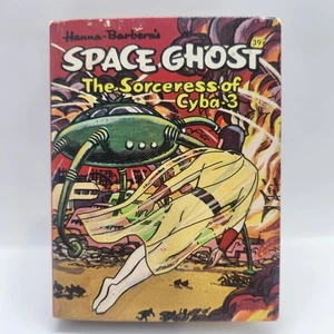 1968 Hanna Barbera's Space Ghost: The Sorceress of Cyba-3 / A Big Little Book - Picture 1 of 4