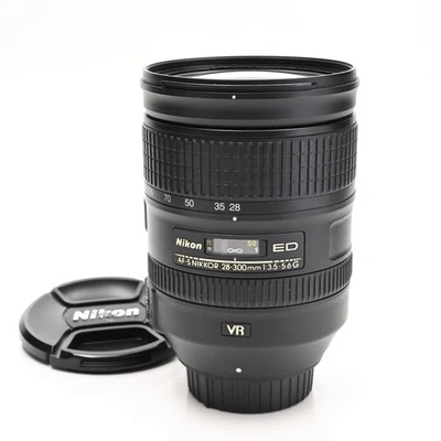 Nikon Nikkor AF-S 28-300mm f3.5-5.6 G VR ED IF Lens AFS #310 - Image 1 of 4